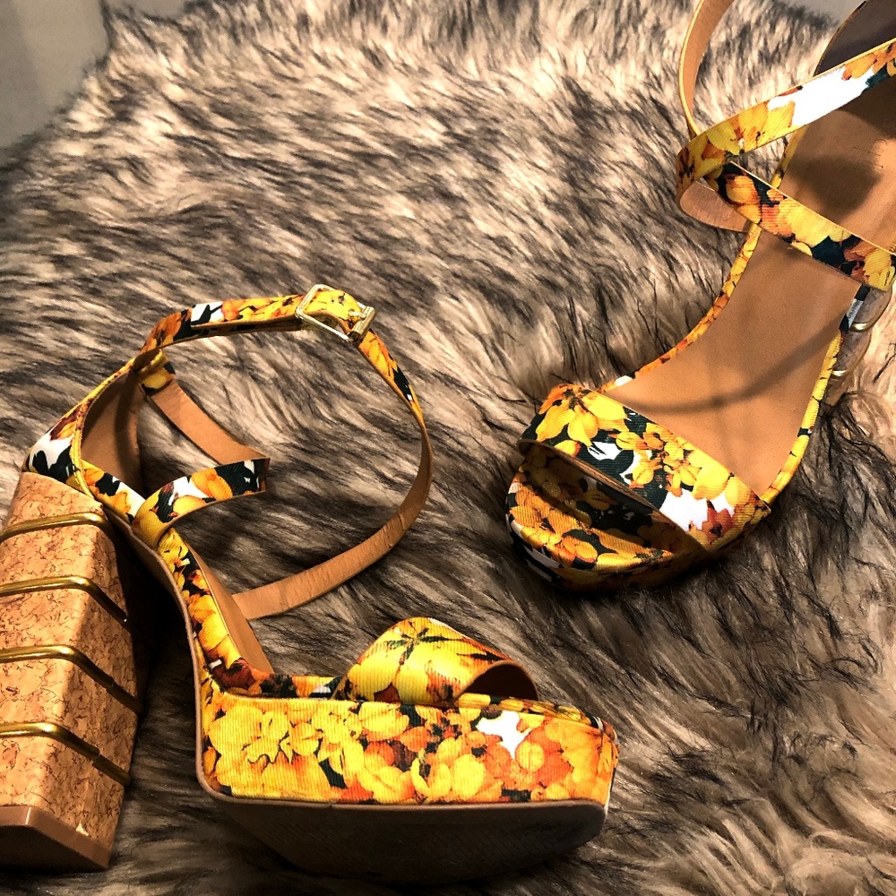 Floral Heels